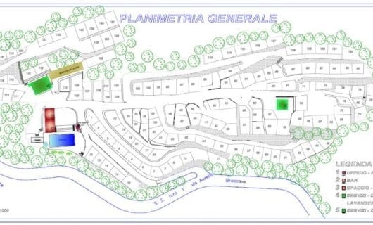 Plattegrond Camping Mare Monti